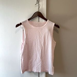NWT small light pink tank top
